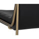 Anton Vintage Black Dining Chair, Set Of 2